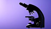 Light microscope, illustration