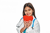 Paediatric heart health, conceptual image