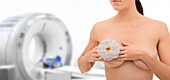 Breast diseases, conceptual image