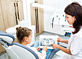 Examining dental X-ray