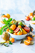 Mixed citrus fruits