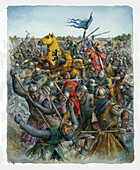 Battle of Bouvines, illustration