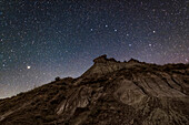 Big Dipper over hoodoos