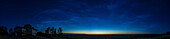 Noctilucent clouds at dawn