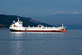 Oil tanker moored off Isle of Arran