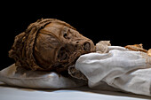 Female child mummy at Mummies of Quinto, Aragon, Spain