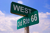 Old Route 66 signs