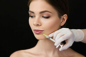 Lip augmentation injection