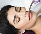 Facial laser hair removal