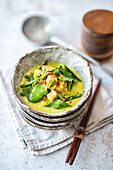 Vietnamese coconut curry with fish (low carb)