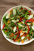 Ten-ingredient vegetable salad