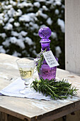 Rosemary wine, vitalising, strengthens the immune system and helps with energy lows