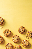 Chewy granola cookies