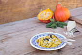 Pumpkin gnocchi with sage butter