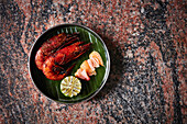 Carabinero prawns with pickled ginger