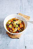 Mediterranean vegetable soup