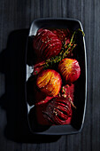 Hasselback beets