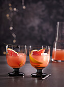 Red grapefruit punch
