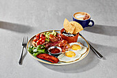 Mexican style full english breakfast