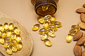 Almond oil capsules