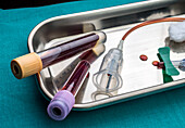 Blood extraction equipment, conceptual image