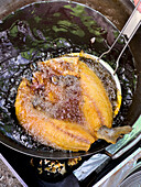 Deep-fried dorado (Thailand)