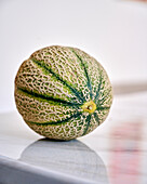 A cantaloupe melon