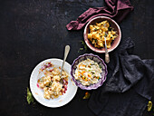 Sauerkraut variations - classic, with physalis and with honey