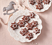 Chocolate Christmas stars