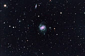 M100 spiral galaxy
