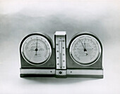 Thermometer, barometer and hygrometer