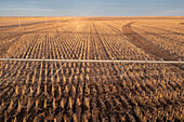 Irrigation on Oklahoma farm, USA