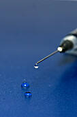 Syringe droplets