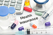 Health insurance, conceptual image