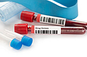 Drug screen blood sample
