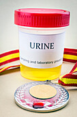 Doping in sport, conceptual image
