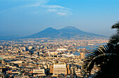 Blick auf Neapel, Italien