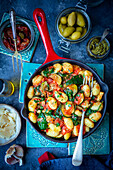 gnocchi with spinach and tomato