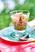 Linsen-Champignon-Salat im Glas