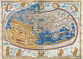 Ptolemy's map of the World, 2nd century