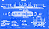 Great Eastern steamship, illustration
