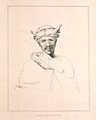 Khoikhoi man, illustration