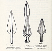 Ancient weapons, illustration