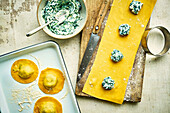 Spinach and ricotta ravioli