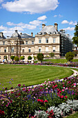 Palais du Luxembourg mit dem Jardin du Luxembourg, Paris, Frankreich