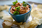 Sweet potato dip with chipotle