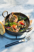 Gambas du Chef (shrimp tapa)