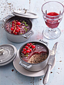 Lamb liver paté with red currant