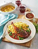 Red wine braised rooster