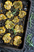 Roasted rosemary potatoes with Västerbotten cheese